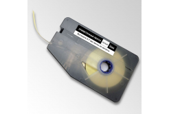 Selfadhesive tape L-Mark LM612YL, 12mm x 6m, yellow