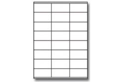 Self-adhesive labels 52,5 x 35 mm, 32 labels, A4, 100 sheets