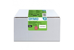 Dymo 2234183, 89mm x 41mm, for name tags, removable, white, original paper labels, 12 x 300 pcs