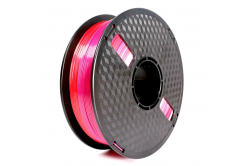 GEMBIRD 3DP-PLA-SK-01-RP, 3D filament, PLA, 1,75mm, 1000g, silk rainbow, red/purple