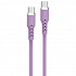 Powerton ENERGY PASTEL EDITION USB-C Cable, 100W, 1 m, silicone, purple