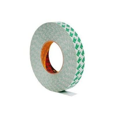 3M 9087 Double-sided adhesive tape, 19 mm x 50 m, thickness 0,26 mm (green logo)