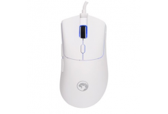 Wired mouse, Marvo Niro 40 White, white, optical, 12000 DPI