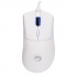 Wired mouse, Marvo Niro 40 White, white, optical, 12000 DPI