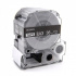 Epson LK-7BWV, SD36KW, 36mm x 9m, white text / black tape, compatible tape