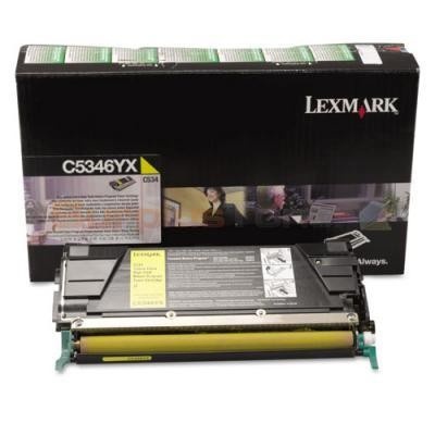 Lexmark C534RYX yellow original toner