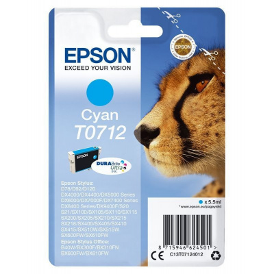 Epson T07124012 cyan original ink cartridge