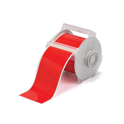 Brady GM Tape B-7569 Red 100mm x 30m / 120947, labels, GlobalMark Indoor/Outdoor Vinyl Tape, 101.00 mm x 30 m