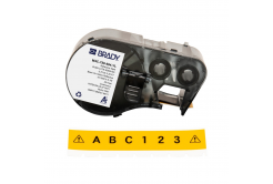 Brady M4C-750-584-YL / 170812, 19.05 mm x 6.10 m, Plastic, black text / yellow tape