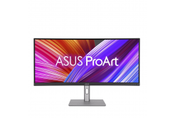 ASUS ProArt PA34VCNV 90LM04A0-B02370 Monitor, 34.1", IPS, 3440x1440, 60Hz, 5ms, Black-Silver, 3Y