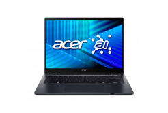 Acer TravelMate P4 Spin 14/TMP414RN-55-TCO-53VB/U5-225U/14"/WUXGA/T/16GB/512GB/Intel int/W11P EDU/Bl