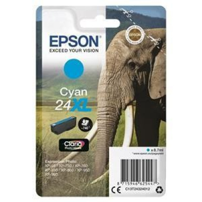 Epson T24324012, T2432 cyan original toner