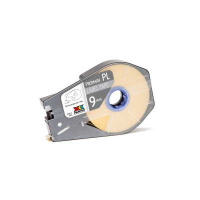 Partex PROMARK-PL090CN4, yellow selfadhesive tape, 9mm, 30m