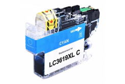 Brother LC-3619XL cyan compatible inkjet cartridge