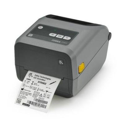 Zebra ZD421c ZD4A043-C0EW02EZ TT, 12 dots/mm (300 dpi), label printer, RTC, EPLII, ZPLII, USB, USB Host, BT, Wi-Fi, grey (Successor GC420t)