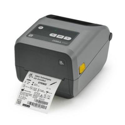 Zebra ZD421c ZD4A043-C0EW02EZ, cartridge, tiskárna štítků, 12 dots/mm (300 dpi), RTC, EPLII, ZPLII, USB, USB Host, BT, Wi-Fi, grey
