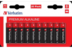 VERBATIM Alkaline Battery AA 20 Pack / LR6