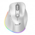 Mouse wireless, Genius Ergo 9000S Pro 31030039400, white, optical, 2400DPI