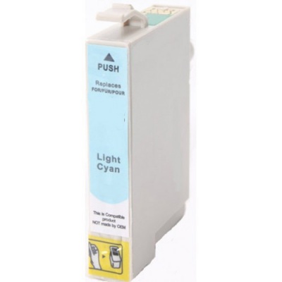 Epson T0805 light cyan compatible inkjet cartridge