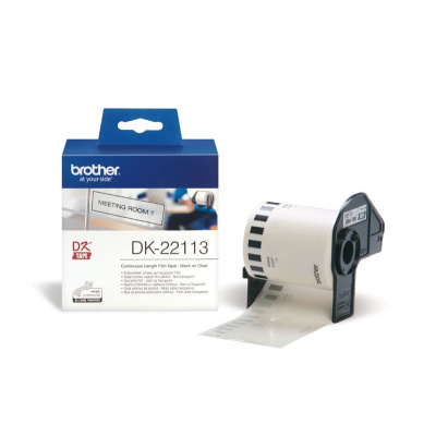 Brother DK-22113, 62mm x 15,24m, coated with foil, original continuous roll