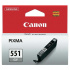 Canon CLI-551GY, 6512B001 grey original ink cartridge