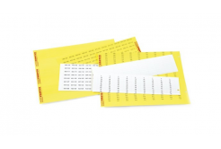 Partex labels PF-07533KT9, 7,5 x 33 mm, white, 100 ks, A4, 1 sheet