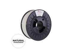 C-Tech 3DF-P-PETG1.75-TRA 3D filament, PREMIUM LINE, PETG, transparent, 1,75mm, 1kg