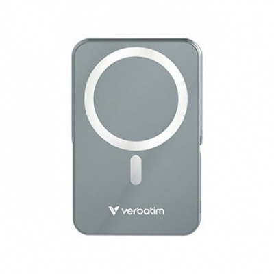 Verbatim 32268 power bank with wireless charging, 5V, 10 000mAh, grey