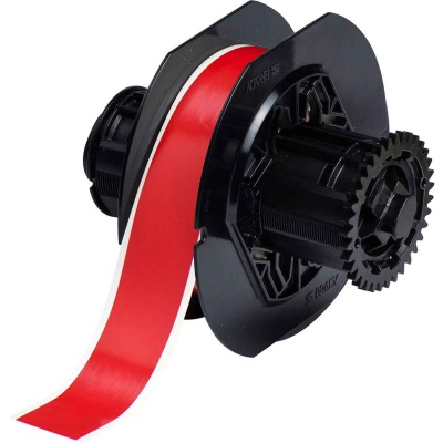 Brady B30C-1125-569-RD / 117975, High Performance Polyester Tape, 29.00 mm x 30.40 m