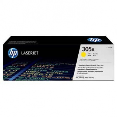 HP 305A CE412A yellow original toner