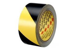 3M 766 PVC adhesive tape, yellow-black, 100 mm x 33 m