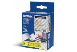 Brother TZ-164 / TZe-164, 18mm x 8m, gold text/transparent tape, original tape