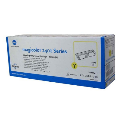 Konica Minolta A00W132 (1710-5890-05) yellow original toner