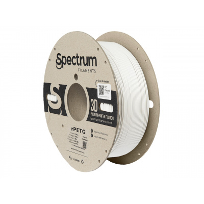 Spectrum 80590 3D filament, r-PETG, 1,75mm, 1000g, Porcelain white