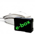 E-blue MOOD Mouse, 2400 DPI, optical, 3 buttons, wired USB, silver, 7-color backlighting, e-box