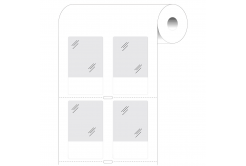 Brady BPT-6-7563-2.5 / 236716, thermo paper labels, 38.10 mm x 19.05 mm