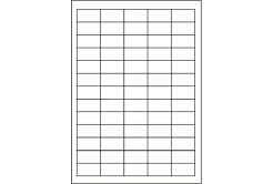 Self-adhesive labels 38 x 21,2 mm, 65 labels, A4, 100 sheets