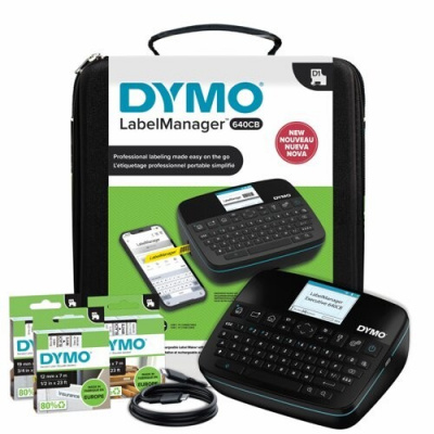 Dymo LabelManager Executive 640 CB 2202121 label maker with case