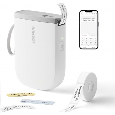 Niimbot D11-H Smart 1AA57281601, label maker, white + label roll
