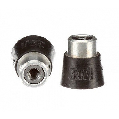 3M Roloc™ Disc Pad, Medium, 1/4"-20 Thread, 25 mm Diameter (45101)