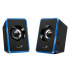 Genius speakers SP-U125, 2.0, 3W, blue, volume control, 3.5 mm jack (USB), 150Hz-20kHz