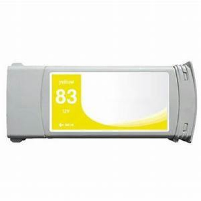 Compatible cartridge with HP 83 C4943A yellow 
