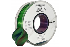 Professional Lab FG-P116-E1, 3D filament, PLA Silk, 1,75mm, 1000g, Tri Color, Red, Blue, green
