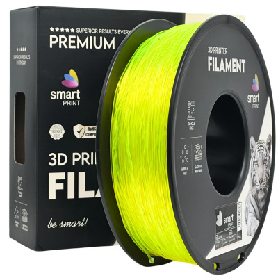 Smart Print FG-S125-E1, 3D filament, TPU 95A, 1,75mm, 1000g, Yellow