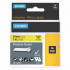 Dymo Rhino 1734525, S0773850, 24mm x 3,5m black print / yellow tape , original tape