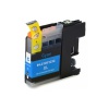Brother LC-125XL/LC-127XL cyan compatible inkjet cartridge