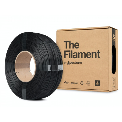 "The Filament" by Spectrum TF-24114, ReFill PETG CF, 1,75mm, 1000g, Black