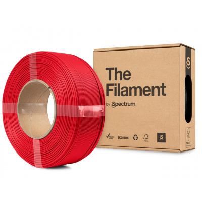 The Filament by Spectrum TF-24181, ReFill, HT-PLA, 1,75mm, 1000g, Vivid red