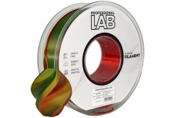Professional Lab FG-P105-E1, 3D filament, PLA Silk, 1,75mm, 1000g, Tri Color, Red, Yellow, Green