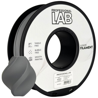 Professional Lab FG-P49-E1, 3D filament, PLA+, 1,75mm, 1000g, Silver